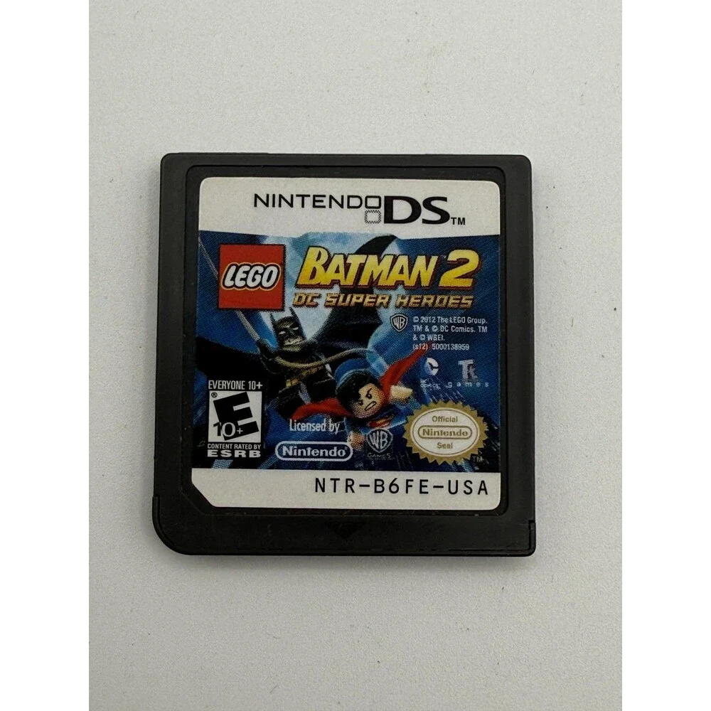 Nintendo DS 4 Game lot LEGO Batman 2 Little Meremaid King Kong Arctic Tale